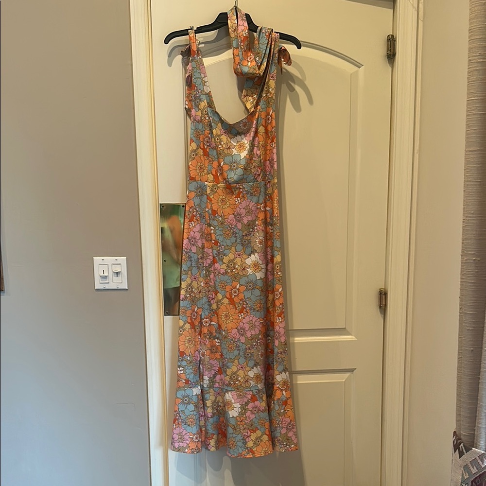 Flower Power mSleeveless Maxi Sundress